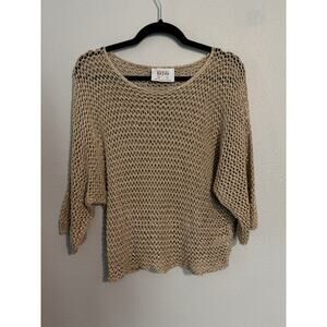 Brand Bazar Knit Gold Sweater